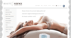 Desktop Screenshot of beautyscienceinc.com